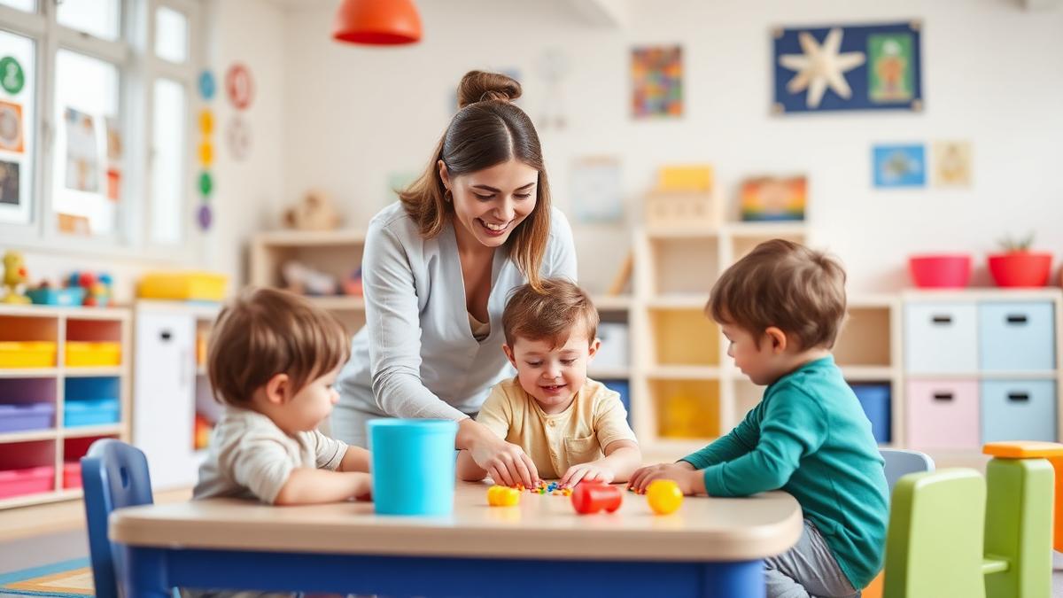 Curso de Educação Infantil: formação para auxiliar de creche e berçário