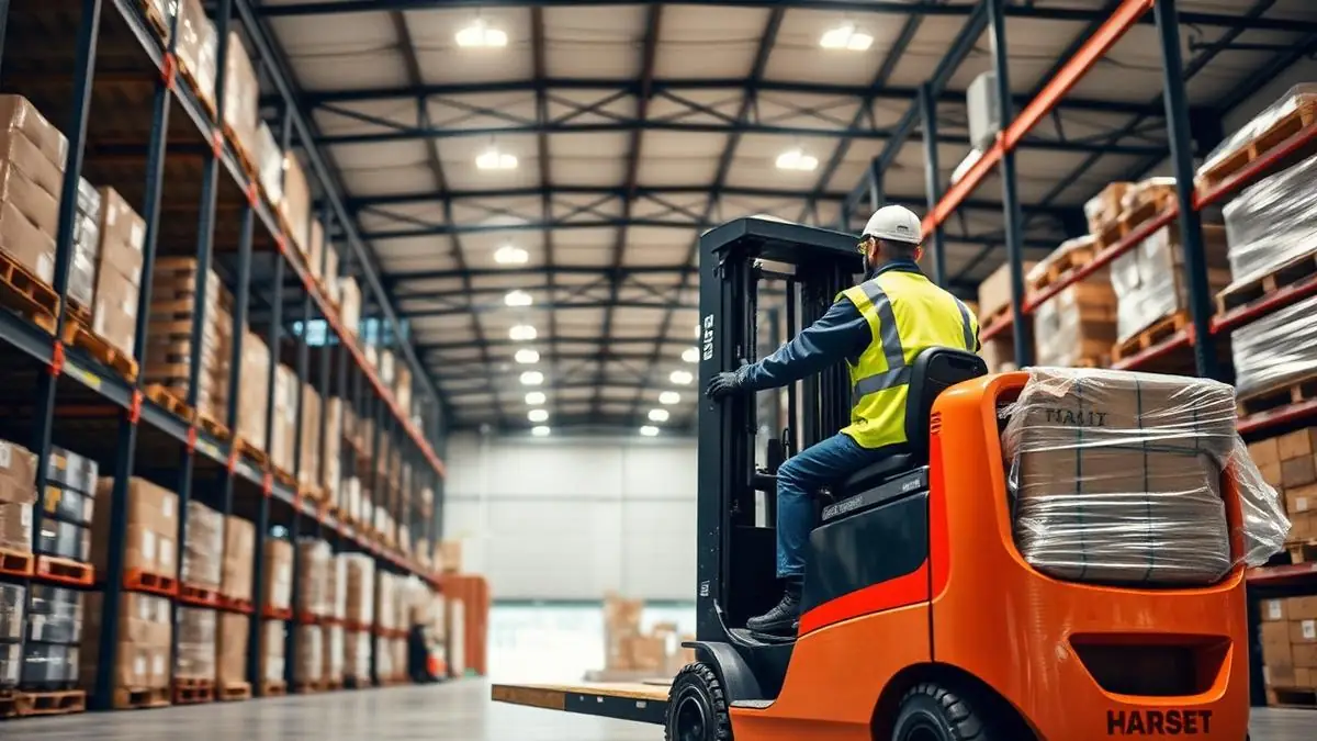 Curso de Empilhadeira: NR-11, logística e o certificado que abre porta em galpão