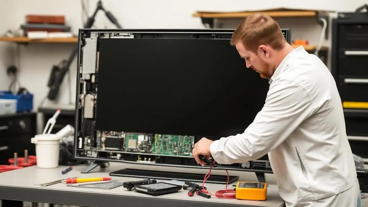 Curso de Manutenção em TV LCD: diagnóstico e reparo lucrativo